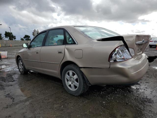 4T1BF28B11U187831 - 2001 TOYOTA AVALON XL TAN photo 2