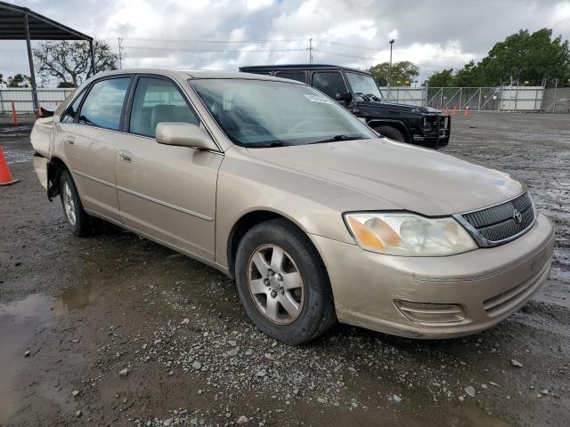 4T1BF28B11U187831 - 2001 TOYOTA AVALON XL TAN photo 4