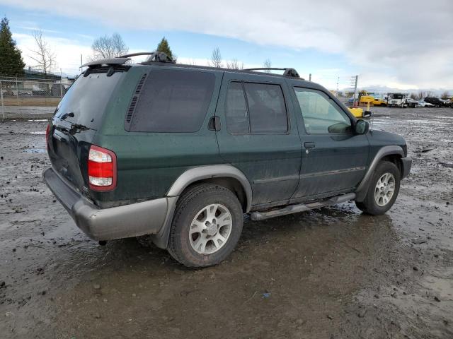 JN8AR07Y4YW441360 - 2000 NISSAN PATHFINDER LE GREEN photo 3