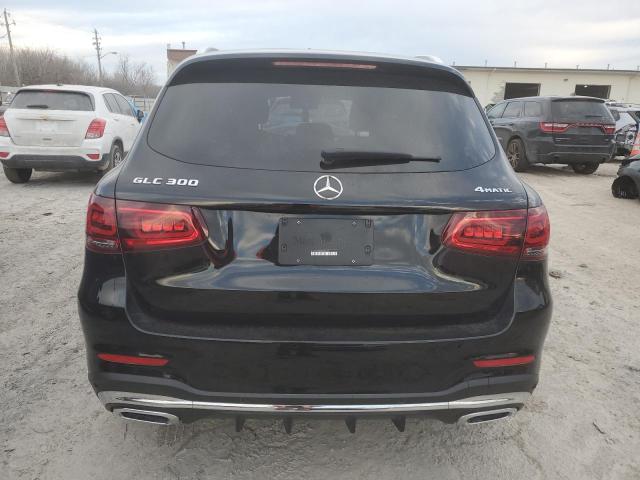 W1N0G8EB3NG053156 - 2022 MERCEDES-BENZ GLC 300 4MATIC BLACK photo 6