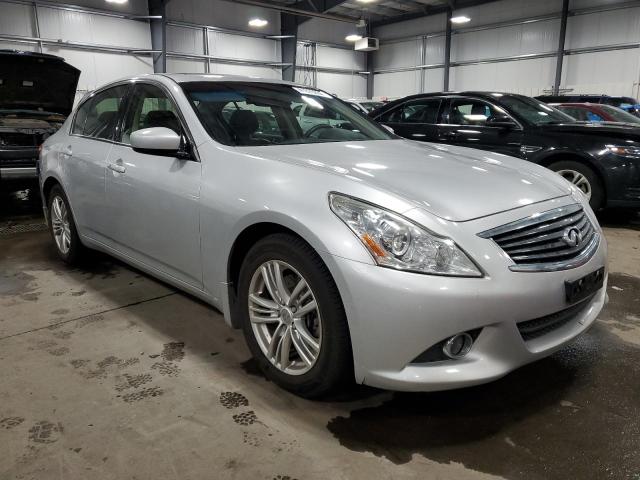 JN1CV6ARXDM762056 - 2013 INFINITI G37 SILVER photo 4