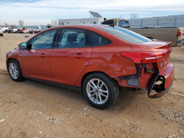 1FADP3F28JL292056 - 2018 FORD FOCUS SE ORANGE photo 2