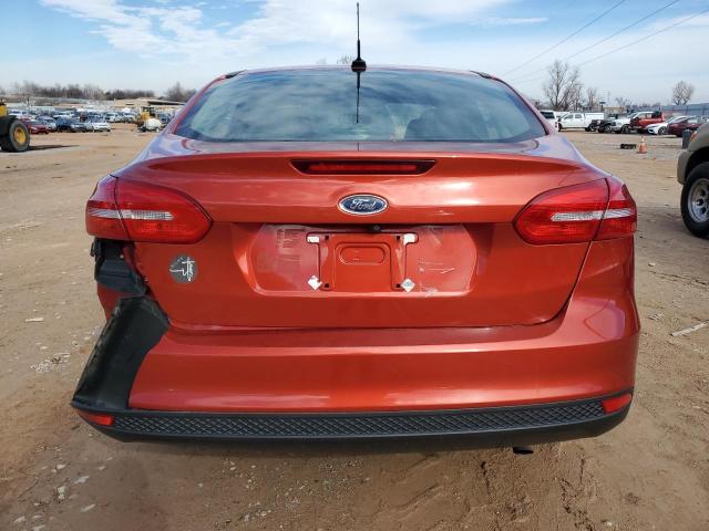 1FADP3F28JL292056 - 2018 FORD FOCUS SE ORANGE photo 6