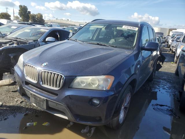 5UXWX5C59BL703882 - 2011 BMW X3 XDRIVE28I BLUE photo 1