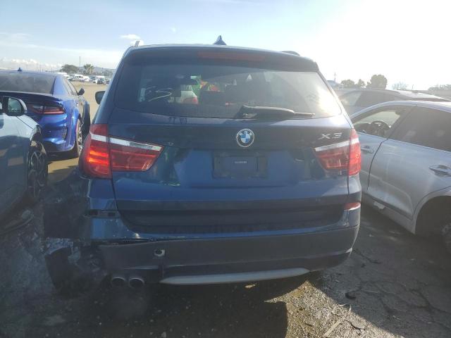 5UXWX5C59BL703882 - 2011 BMW X3 XDRIVE28I BLUE photo 6