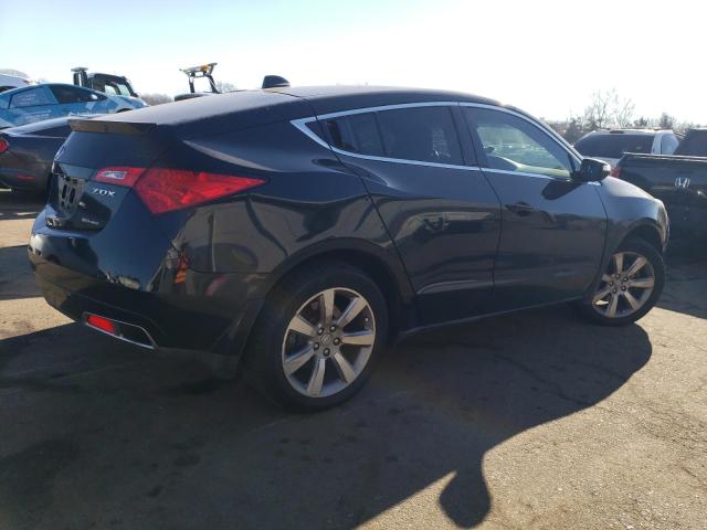 2HNYB1H61CH500447 - 2012 ACURA ZDX ADVANCE أسود صورة 3
