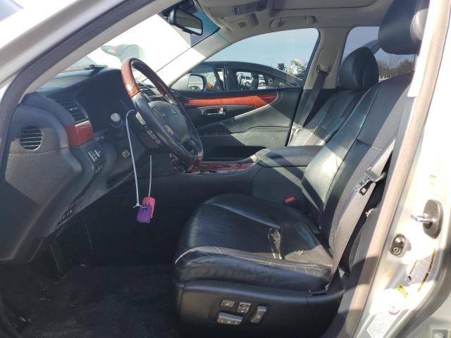 JTHBL46F575043327 - 2007 LEXUS LS 460 Argento foto 7