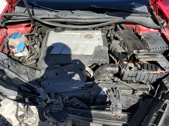3VWPL7AJ6EM618480 - 2014 VOLKSWAGEN JETTA TDI RED photo 12