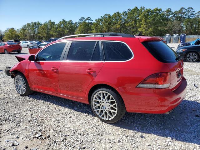 3VWPL7AJ6EM618480 - 2014 VOLKSWAGEN JETTA TDI RED photo 2