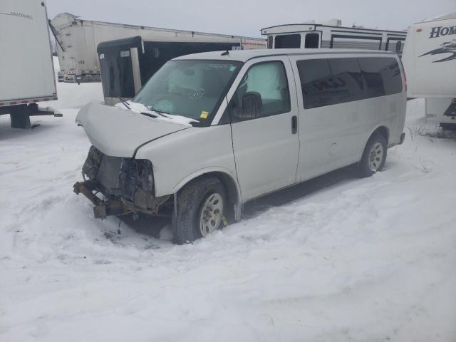 1GNSGCF42C1133672 - 2012 CHEVROLET EXPRESS G1 LT GRAY photo 1