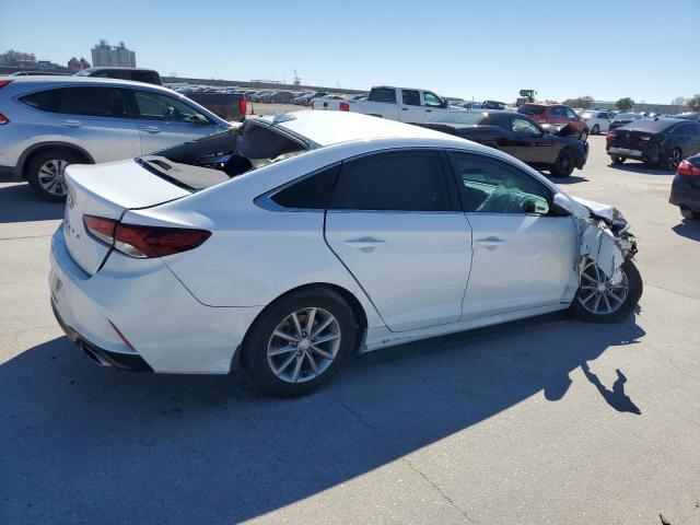 5NPE24AF8KH787571 - 2019 HYUNDAI SONATA SE WHITE photo 3