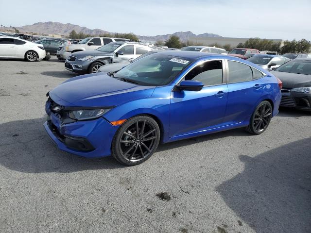 2HGFC2F87LH594324 - 2020 HONDA CIVIC SPORT 蓝色 照片 1