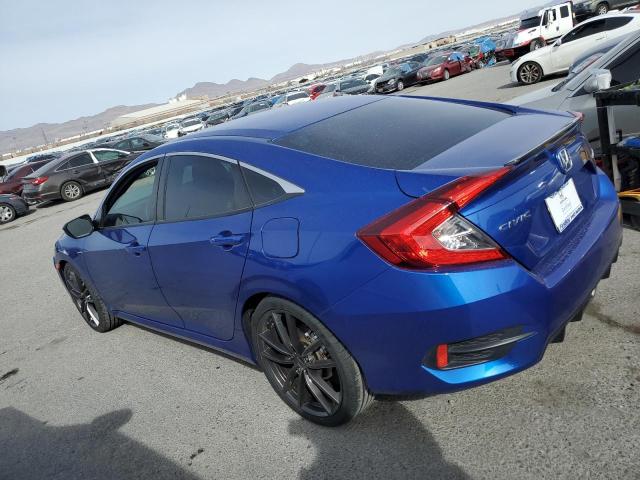 2HGFC2F87LH594324 - 2020 HONDA CIVIC SPORT 蓝色 照片 2