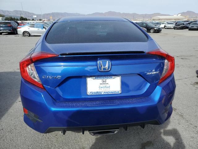 2HGFC2F87LH594324 - 2020 HONDA CIVIC SPORT 蓝色 照片 6