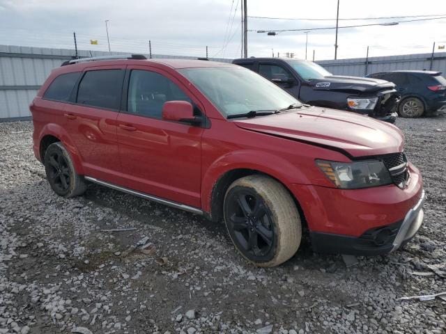 3C4PDCGG0KT686506 - 2019 DODGE JOURNEY CROSSROAD RED photo 4