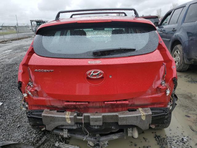 KMHCU5AE9FU218010 - 2015 HYUNDAI ACCENT GLS RED photo 6