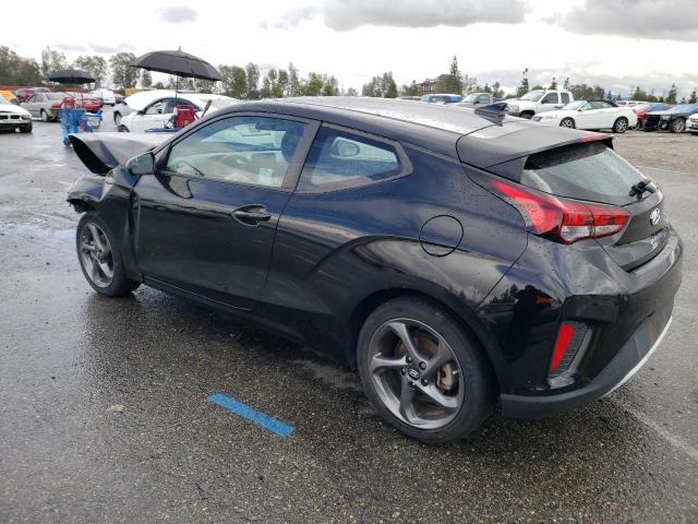 KMHTG6AF2LU022217 - 2020 HYUNDAI VELOSTER BASE BLACK photo 2