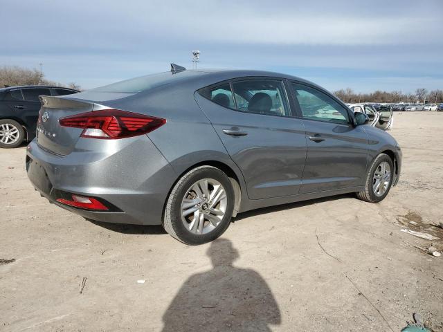 KMHD84LFXKU809241 - 2019 HYUNDAI ELANTRA SEL GRAY photo 3