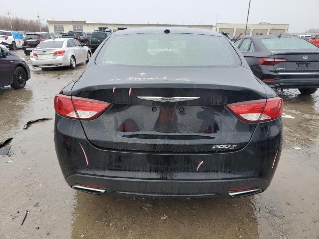 1C3CCCBB9FN563763 - 2015 CHRYSLER 200 S BLACK photo 6