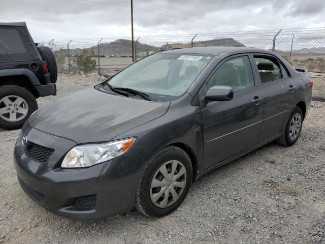 JTDBL40E599071111 - 2009 TOYOTA COROLLA BASE GRAY photo 1