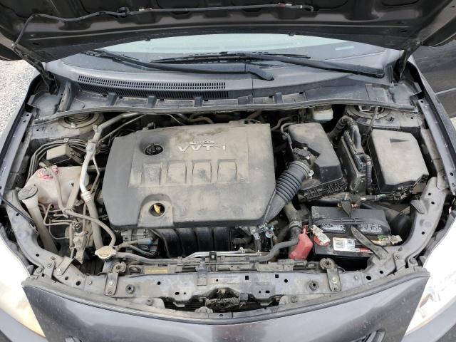 JTDBL40E599071111 - 2009 TOYOTA COROLLA BASE GRAY photo 11