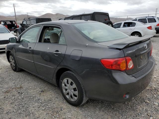 JTDBL40E599071111 - 2009 TOYOTA COROLLA BASE GRAY photo 2