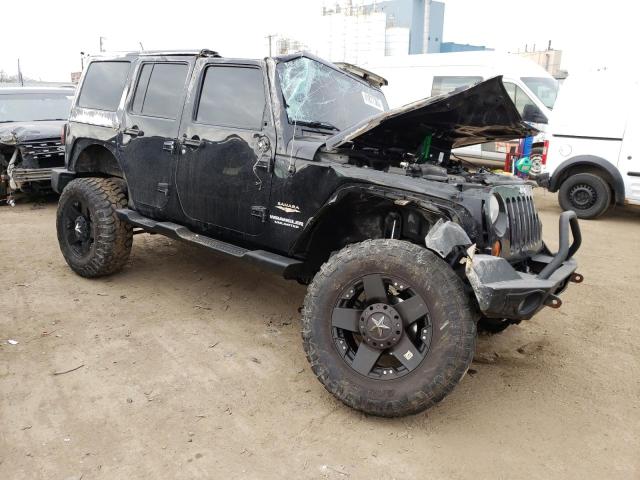 1C4HJWEG0DL526738 - 2013 JEEP WRANGLER U SAHARA BLACK photo 4