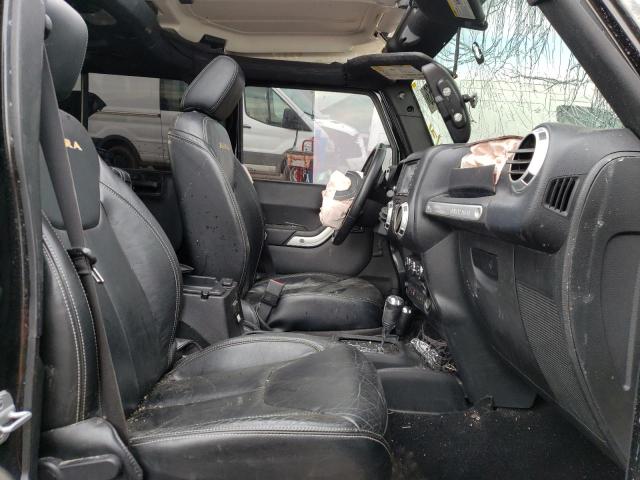 1C4HJWEG0DL526738 - 2013 JEEP WRANGLER U SAHARA BLACK photo 7