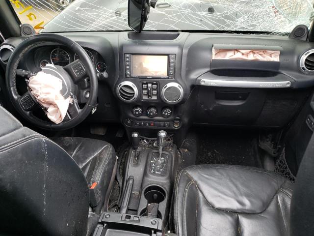 1C4HJWEG0DL526738 - 2013 JEEP WRANGLER U SAHARA BLACK photo 8