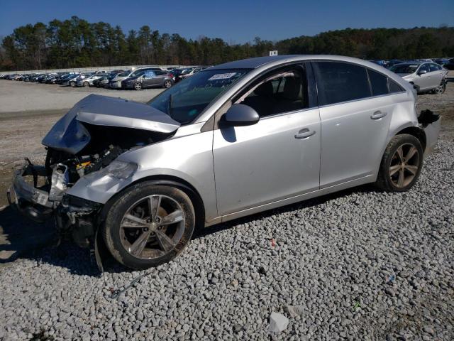 1G1PE5SB8F7256472 - 2015 CHEVROLET CRUZE LT SILVER photo 1