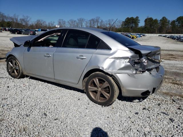 1G1PE5SB8F7256472 - 2015 CHEVROLET CRUZE LT SILVER photo 2