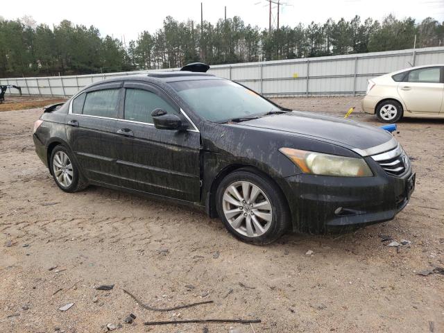 1HGCP2F89CA120204 - 2012 HONDA ACCORD EXL BLACK photo 4