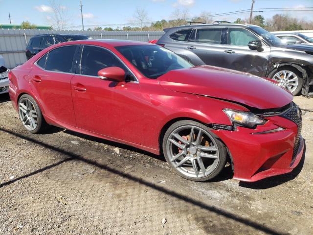 JTHBF1D21F5055995 - 2015 LEXUS IS 250 RED photo 4