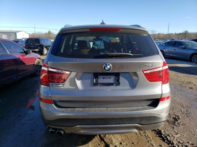 5UXWX9C36H0T22636 - 2017 BMW X3 XDRIVE28I GRAY photo 6