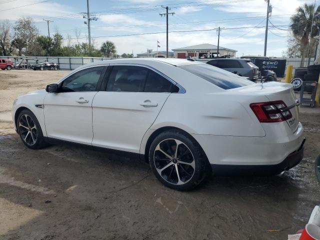 1FAHP2H88EG180787 - 2014 FORD TAURUS SEL WHITE photo 2