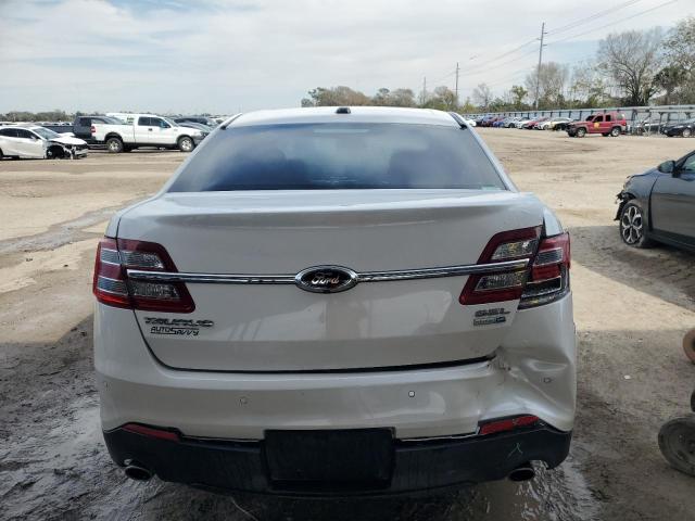 1FAHP2H88EG180787 - 2014 FORD TAURUS SEL WHITE photo 6