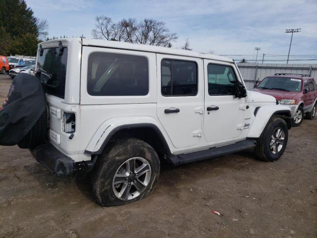 1C4HJXEG1PW510444 - 2023 JEEP WRANGLER SAHARA WHITE photo 3