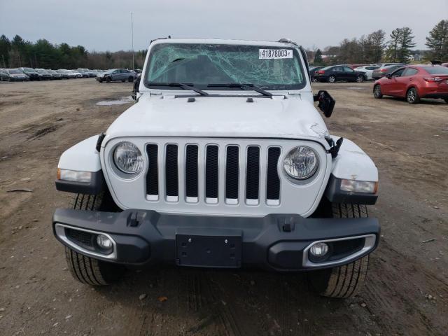 1C4HJXEG1PW510444 - 2023 JEEP WRANGLER SAHARA WHITE photo 5