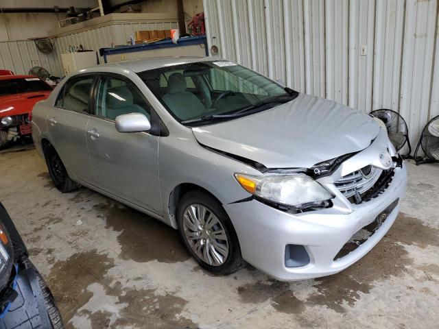 2T1BU4EE4DC078351 - 2013 TOYOTA COROLLA BASE SILVER photo 4