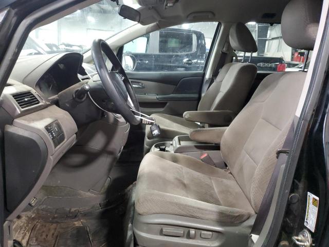 5FNRL5H48FB024575 - 2015 HONDA ODYSSEY EX BLACK photo 7