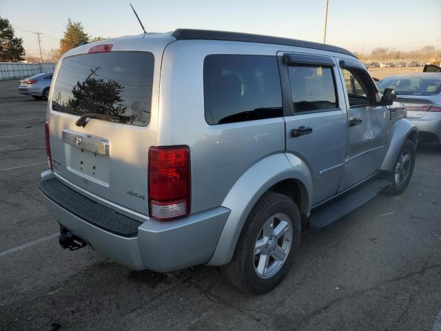 1D8GU58K27W654531 - 2007 DODGE NITRO SLT SILVER photo 3