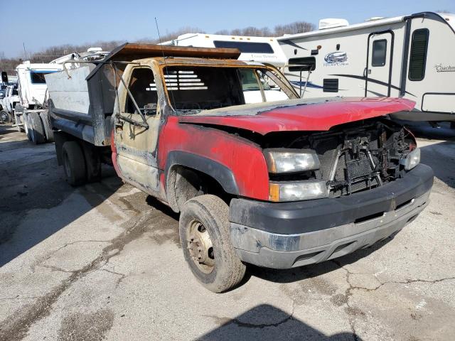 1GBJC34U73E372537 - 2003 CHEVROLET SILVERADO C3500 RED photo 4