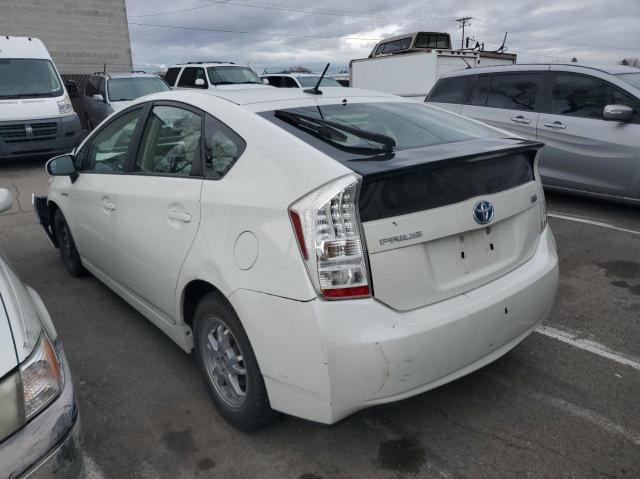 JTDKN3DU6A0078132 - 2010 TOYOTA PRIUS WHITE photo 3