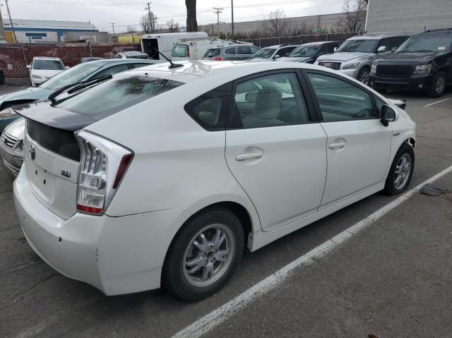 JTDKN3DU6A0078132 - 2010 TOYOTA PRIUS WHITE photo 4