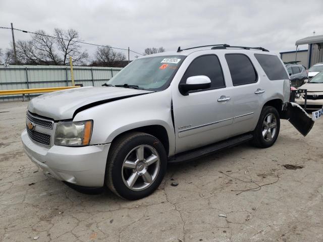 1GNSCCE07BR268592 - 2011 CHEVROLET TAHOE C1500 LTZ SILVER photo 1