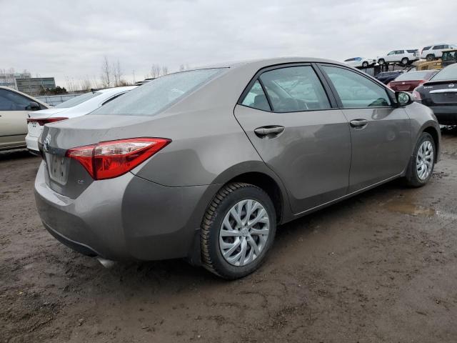 2T1BURHE9JC104480 - 2018 TOYOTA COROLLA L GRAY photo 3