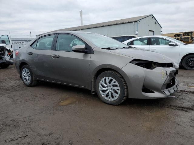 2T1BURHE9JC104480 - 2018 TOYOTA COROLLA L GRAY photo 4