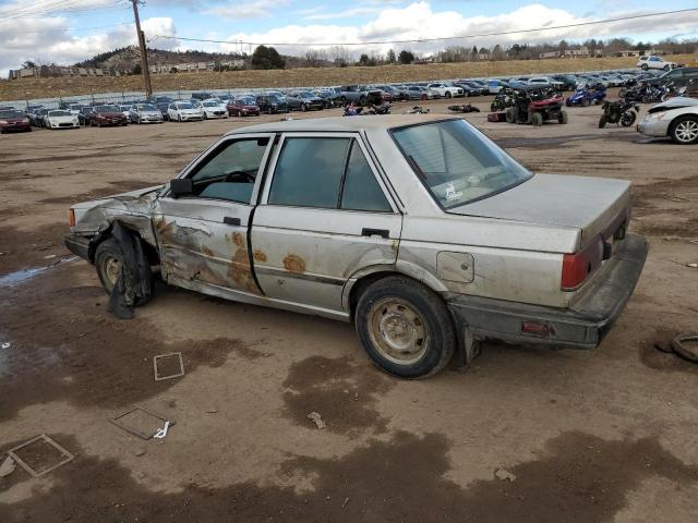 1N4GB21S2KC777078 - 1989 NISSAN SENTRA SILVER photo 2