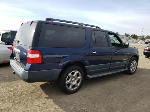 1FMFK15517LA21314 - 2007 FORD EXPEDITION BLUE photo 3