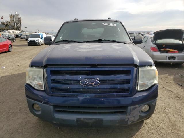 1FMFK15517LA21314 - 2007 FORD EXPEDITION BLUE photo 5